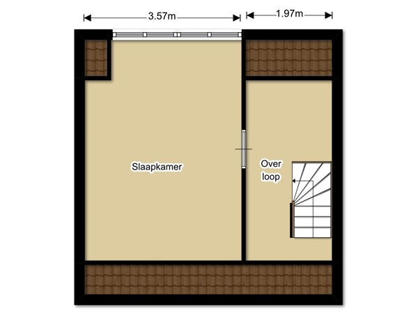 Floorplan - Geraniumstraat 28, 4651 ML Steenbergen